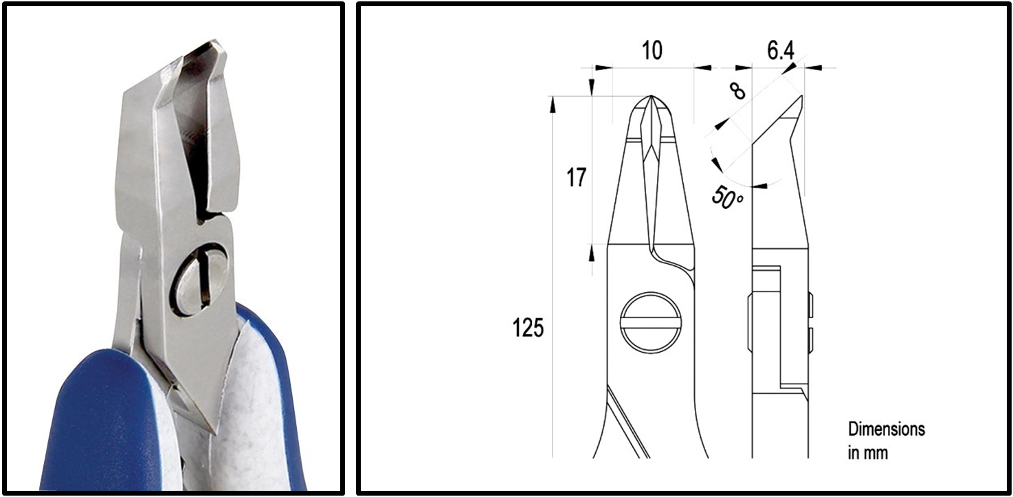 קטר מקצועי לאלקטרוניקה IDEAL-TEK ERGO-TEK SLIM ES5247.CR.BG
